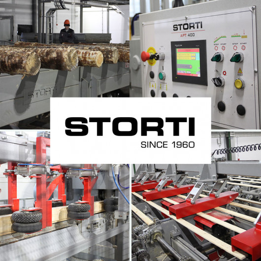 Линия с фрезерно-профилирующей технологией пиления STORTI